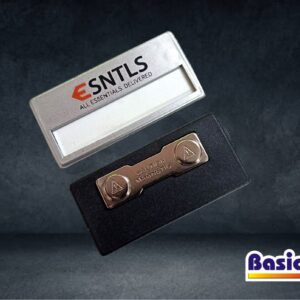 Reusable Name Badge with Magnet