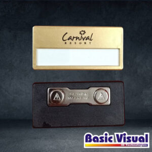 Custom Printed Reusable Name Badges