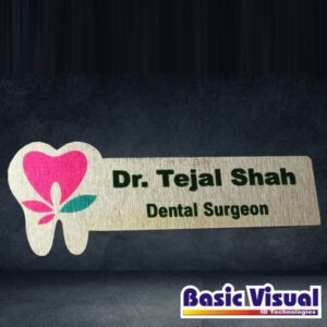 Custom Shape SS Nurses Name Badges/Tags | Full Colour digital Printed |Custom size
