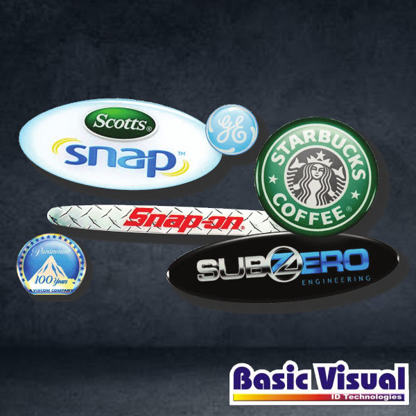 Flexible Dome stickers