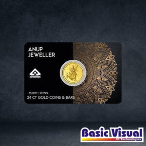 Gold Coin Packaging Cards