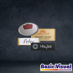 Name Badges/Tags for Exhibitions