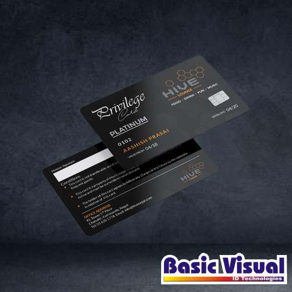 PVC Dining Club Cards