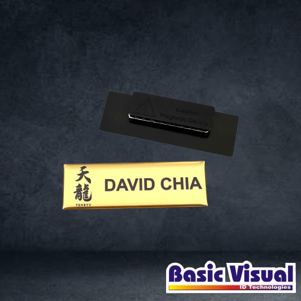 PVC Logo Custom Shape Name Badges