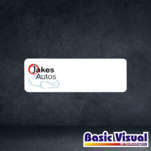 pvc-white-rectangle-business-name-badges-tags-1-inch-x-3-inch-full-colour-digital-printed