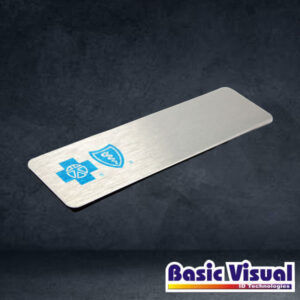 reusable-name-badges-tags-for-conferences-gold-silver-65-mm-x-35-mm-1-2-colour-silkscreen-print