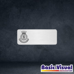 white-reusable-name-badges-tags-for-uniforms-65-mm-x-35-mm-1-2-colour-silkscreen-print